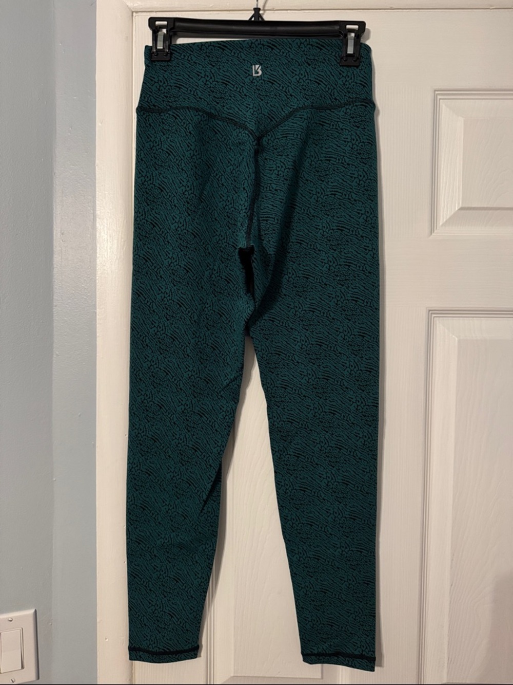 BuffBunny Teal Patterned High-Waist Leggings